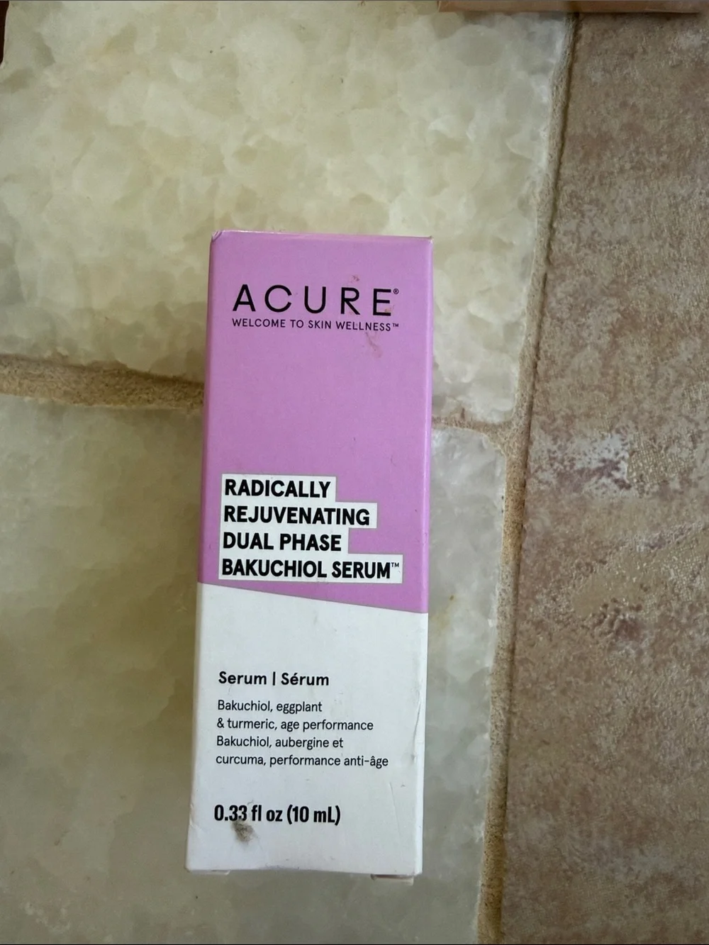 ACURE Radically Rejuvenating Dual Phase Bakuchiol Serum — Pink